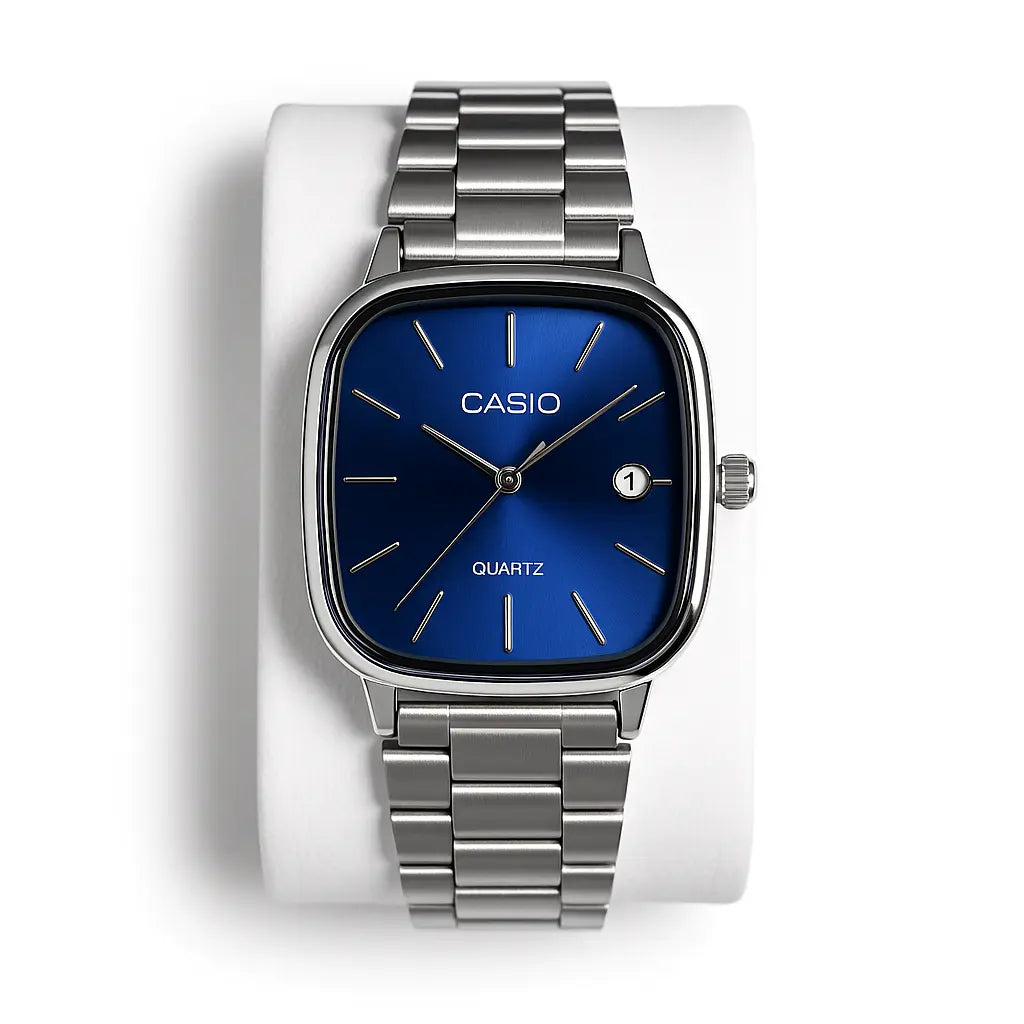 Casio Vintage 1989 316L Stainless Steel Sapphire Watch