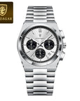 Reloj Poedagar Cronógrafo Negro